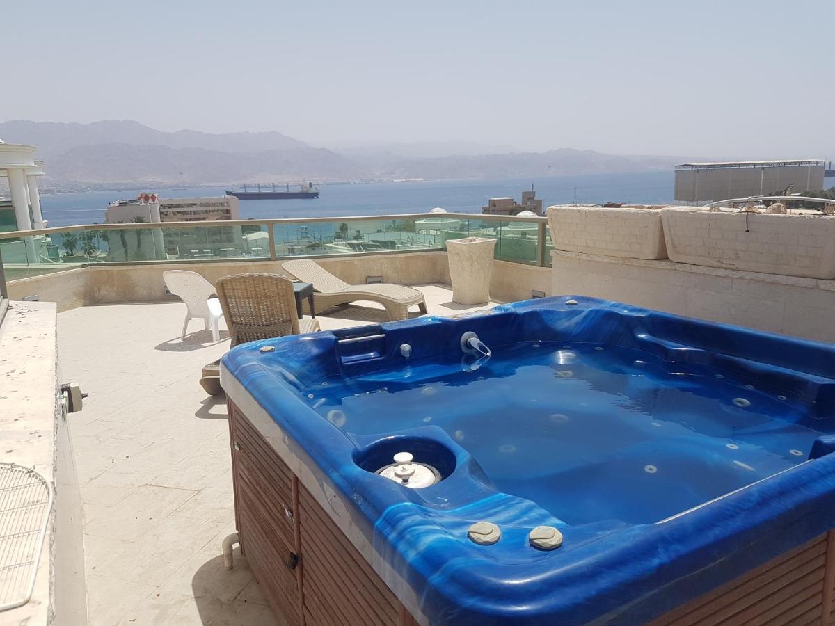 La-Palmore Luxury Apart-Residense Resort With Pool First Line Sea Side Eilat Dış mekan fotoğraf