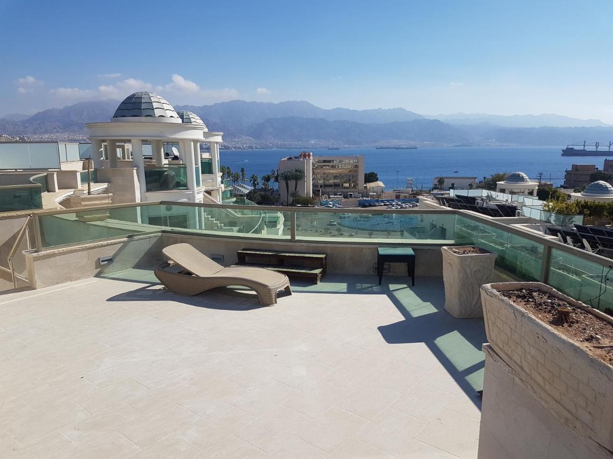 La-Palmore Luxury Apart-Residense Resort With Pool First Line Sea Side Eilat Dış mekan fotoğraf