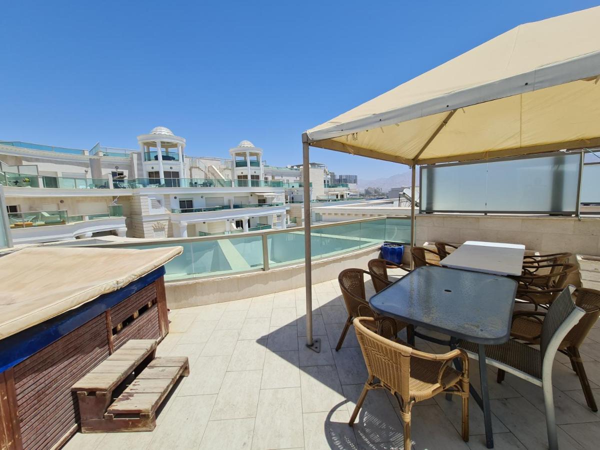 La-Palmore Luxury Apart-Residense Resort With Pool First Line Sea Side Eilat Dış mekan fotoğraf